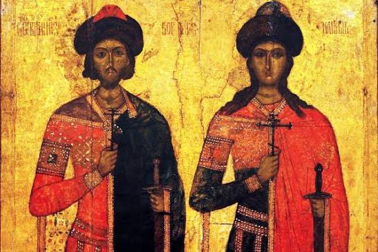 6 августа - Святые Благоверные Борис и Глеб: смирение даже до смерти